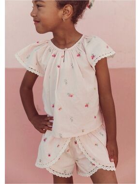 Louise Misha Antonia Blouse & Asya Shorts